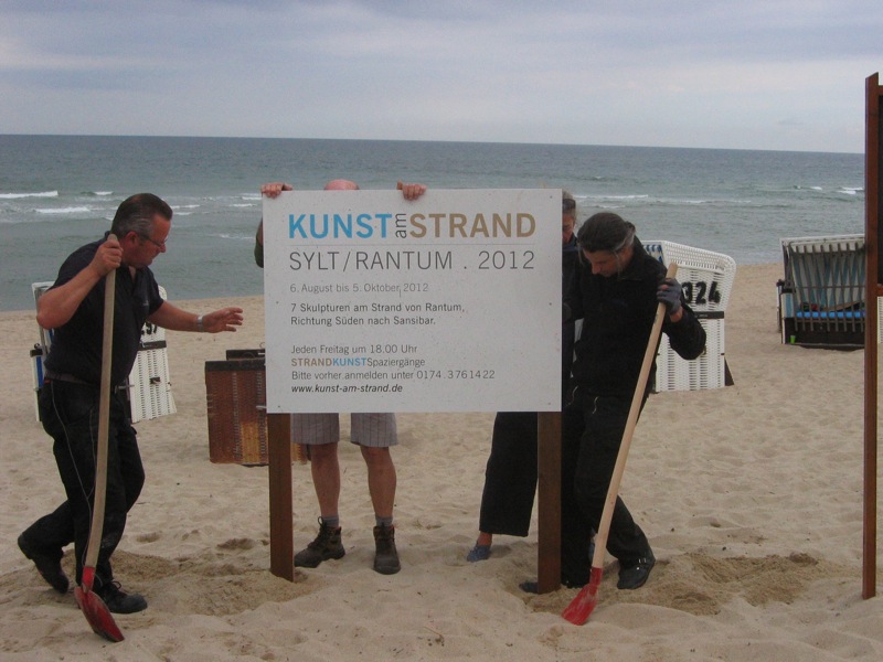 sylt kunst strand